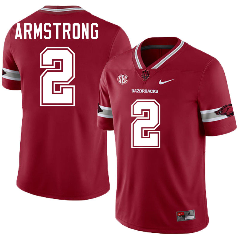 Andrew Armstrong Arkansas Jersey,Arkansas Razorbacks #2 Andrew Armstrong Jersey Youth-Alternate